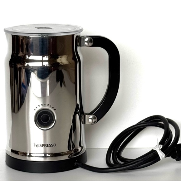 Nespresso Authentic Aeroccino Milk Frother Model 3192 Complete Works Great - Picture 1 of 14
